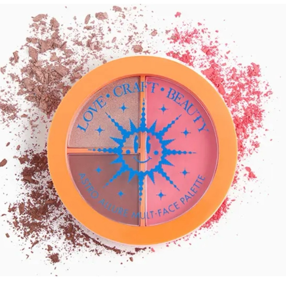 LOVE+CRAFT+BEAUTY Astro Allure Multi-Face Palette NIB